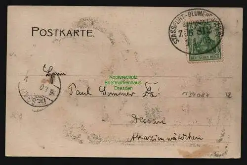 134087 AK Wanzleben 1905 Partie in den Steinbrüchen Bahnpost Stassfurt - Blumen…