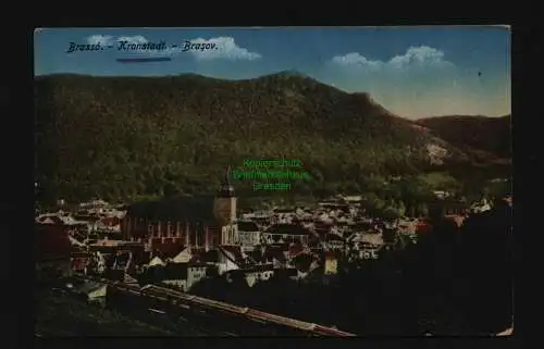 134242 AK Brasso Kronstadt Brasov Panorama um 1915