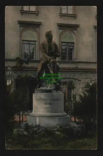 134345 AK Ratibor O.-S. Raciborz um 1910 Freiherr v. Eichendorff Denkmal