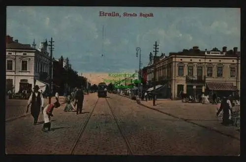 134241 AK Braila Strada Regala Rumänien