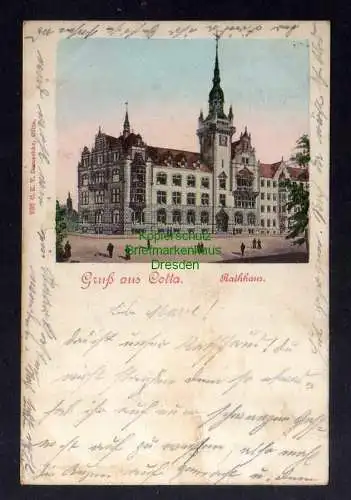 132577 AK Dresden Cotta 1910 Rathaus