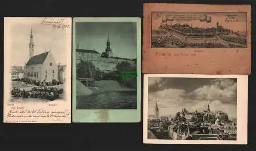 132999 4 AK Tallinn Reval Revalia anno 1648 Rathaus 1905 Estland Eesti