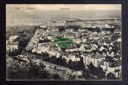 132514 AK Bad Nauheim Panorama um 1910