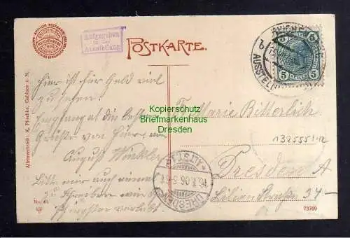 132555 AK Deutschböhmische Ausstellung Reichenberg 1906 SST Hauptgebäude