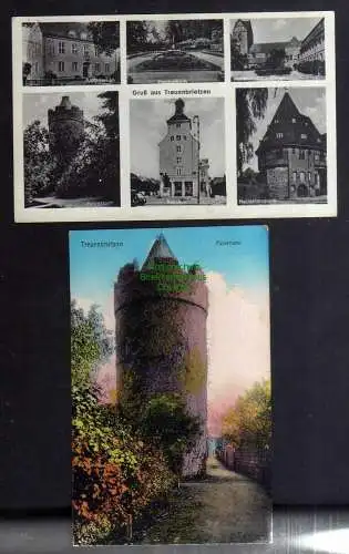 132384 2 AK Treuenbrietzen Amtsgericht Pulverturm Rathaus 1943 1931