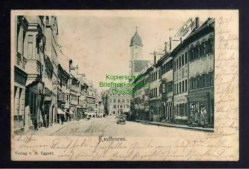 132285 AK Kaufbeuren 1901 Markt