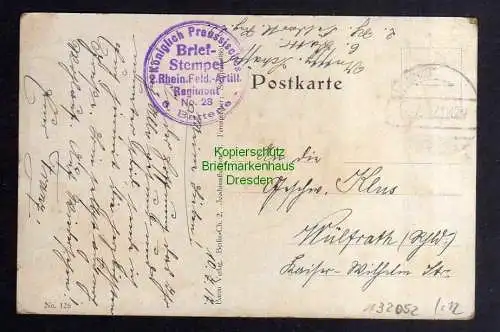 132052 AK 1. Weltkrieg 1917 Feldpost Telefon Humor Verbunden