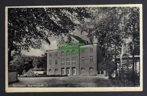 131409 AK Kurhaus Gesundbrunnen Bad Helmstedt 1931 Landpoststempel Kurtheater