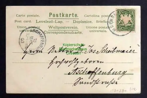 131391 AK Fröhliche Ostern Künstlerkarte Mailick Ostereier Osterlamm 1902