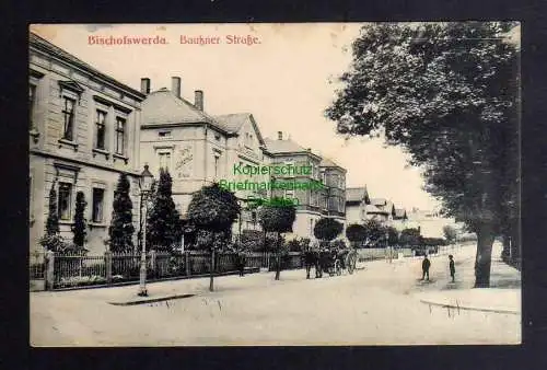 130804 AK Bischofswerda Bautzner Straße 1926