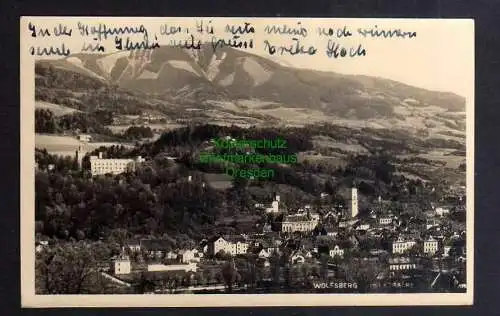 131071 AK Wolfsberg Kärnten Fotokarte 1942