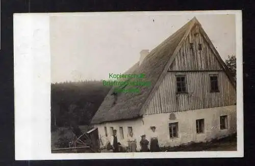 130433 AK Lauenstein Sachsen 1910 Fotokarte Bauernhaus