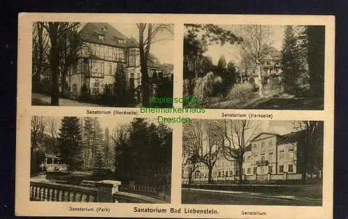 130758 AK Sanatorium Bad Liebenstein1925 4 Ansichten