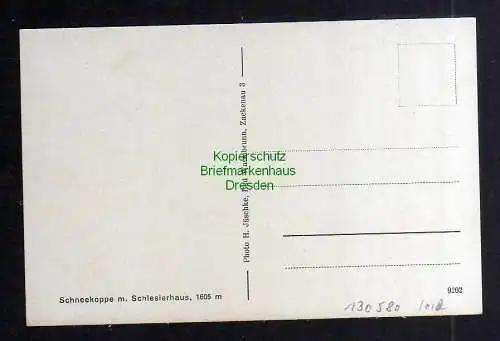 130580 AK Schneekoppe mit Riesenbaude um 1925 Rübezahl