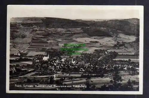 130673 AK Fränk. Schweiz Ebermannstadt Panorama vom Kreutzberg 1931