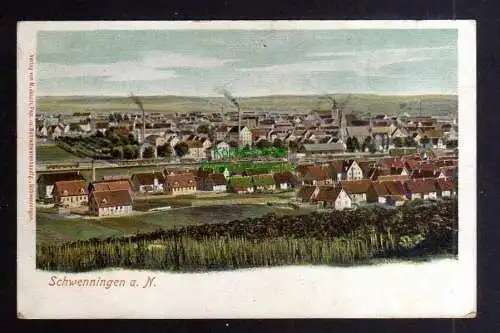 130396 AK Schwenningen am Neckar Panorama um 1905 Villingen-Schwenningen