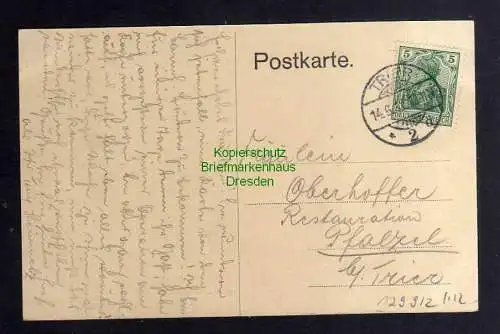 129912 AK Trier Krankenhaus der Barmherzigen Brüder 1912 Kapelle Badehaus …