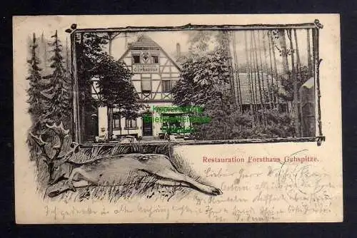 130200 AK Restauration Forsthaus Gehspitze Neu Isenburg Frankfurter Wald 1905