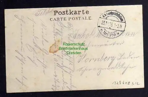 129608 AK Grodno Hrodna Feldpost 1915 Die Zersprengte Bahn Brücke