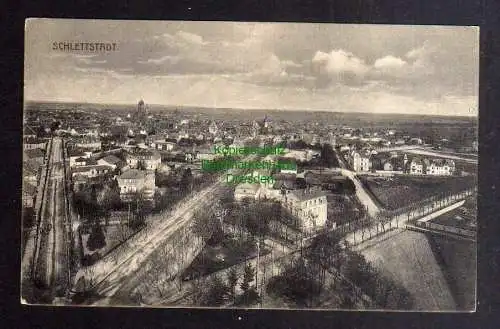 129572 AK Selestat Schlettstadt Elsass Panorama 1916 Feldpost