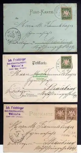 129840 3 AK Wörishofen Kinder Asyl 1898 Kurhaus Kinderasyl