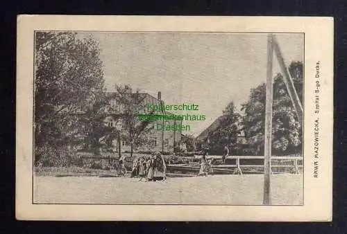 129440 AK Rawa Mazowiecka bei Lodz Spital S-go Ducha 1916 Feldpoststation 113