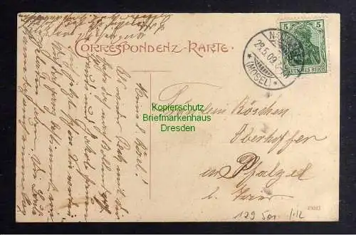 129501 AK Neumagen a. d. Mosel 1909 Neumagen-Dhron