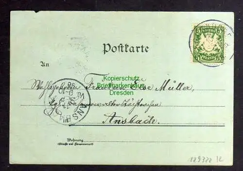 129322 AK Deggendorf Donau 1898