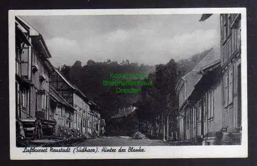 129148 AK Luftkurort Neustadt Harz Südharz Hinter der Blanke um 1925