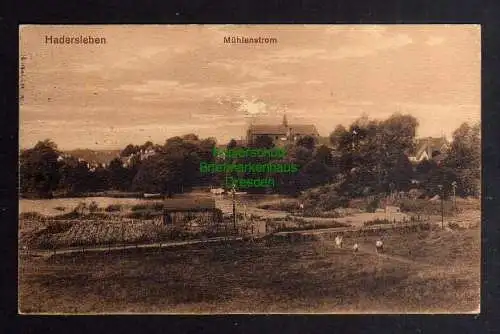 128737 AK Haderslev Hadersleben Mühlenstrom 1914