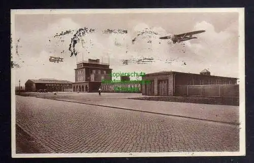 128812 AK Chemnitz Flughafen Restaurant Ikarus 1930 Pächter Ernst Böhm