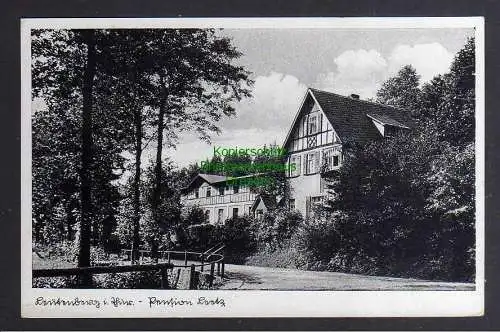 128401 AK Leutenberg  Thüringen Pension Leetz 1938