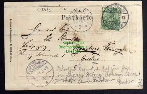 128485 AK Rellinghausen bei Essen 1901 Schloss Schellenberg