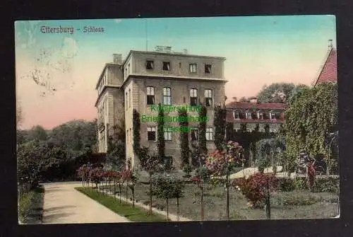 128411 AK Ettersburg Schloss 1909 Weimar