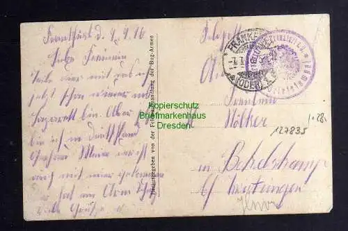 127835 AK Kowel Ukraine Bahnhof Feldpost 1916