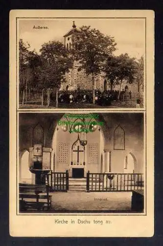 127807 AK Kirche in Dschu tong au um 1915