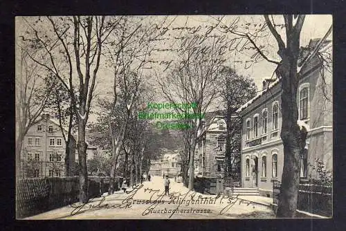 127362 AK Klingenthal i. S. 1906 Auerbacherstrasse