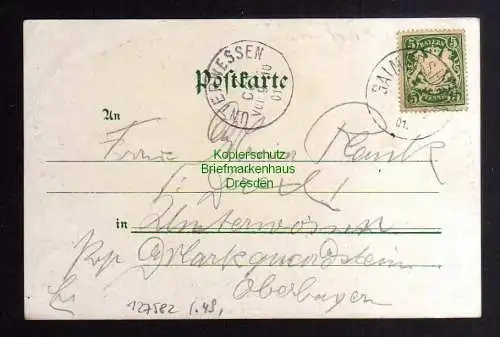 127582 AK Gaimersheim Litho 1901 Brauerei Mohrbrauerei v. Rupp Rathaus Gnadenkap