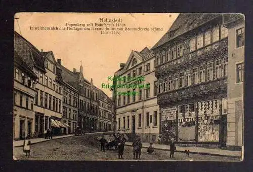 127714 AK Helmstedt Papenberg Rohr´sches Haus Apotheke 1906