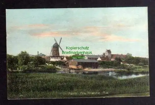 127696 AK Norwegen Norge Parti fra Praefo Aa Windmühle Mole um 1910