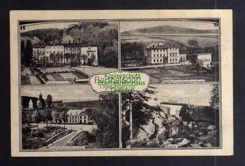 127539 AK Berthelsdorf Riesengebirge Sanatorium Gasthof Kretscham Bastei um 1915