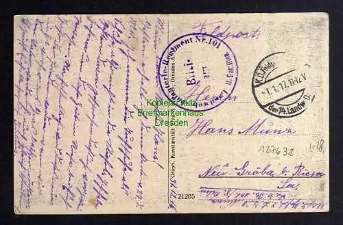 127638 AK Mdzewo 1917 Feldpost Mole Windmühle Zeichnung Feldpost