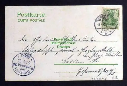 127041 AK Staffelde Kremmen bei Nauen 1905 Schloss Gasthof