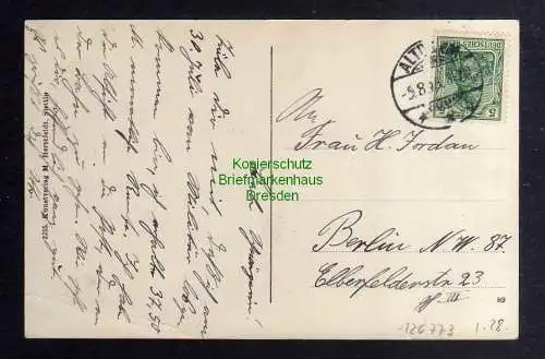 126773 AK Altdamm Dabie Stettin 1915 Mühlenstraße