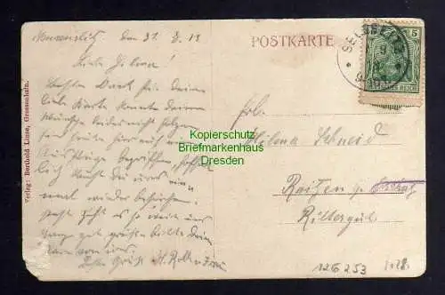 126253 AK Neuseußlitz Neuseusslitz 1913 Gasthof Dorfstraße Total