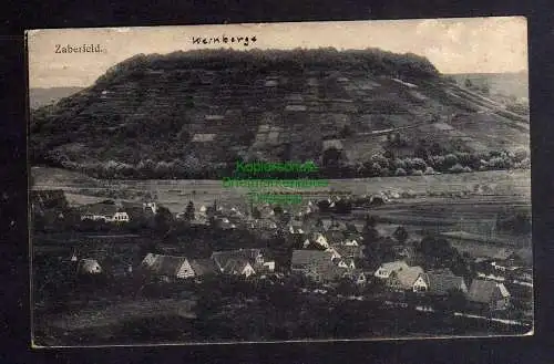 126171 AK Zaberfeld Weinberge 1927