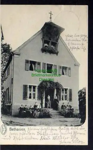 124977 AK Dresden Loschwitz Haus Bethanien 1906