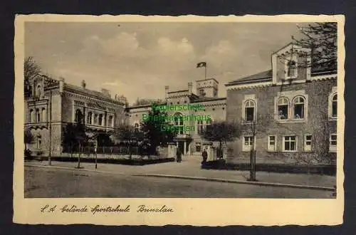 125563 AK Bunzlau Gelände Sortschule um 1940