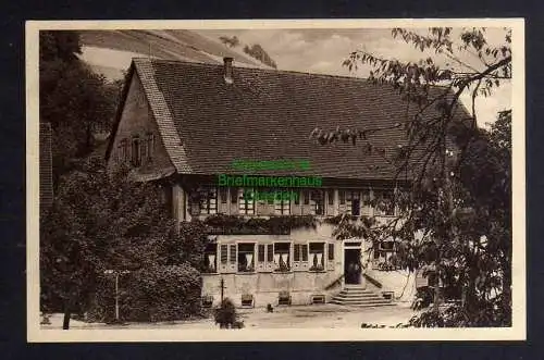 124674 AK Oberwolfach Ortenaukreis Gasthaus Pension zum Hirsch