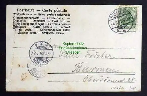 124621 AK Berlin Partie aus Alt-Berlin 1905